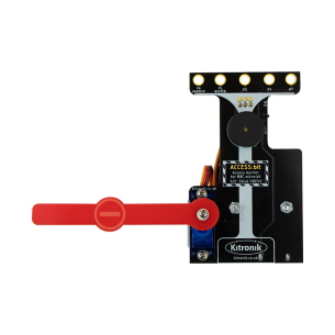 Kitronik ACCESS:bit - zestaw do budowy szlabanu wjazdowego z BBC micro:bit