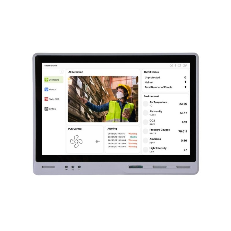 reTerminal DM – Panel przemysłowy 10,1” HMI z Raspberry Pi CM4, 4 GB RAM, 32 GB eMMC - Seeed Studio 114070262