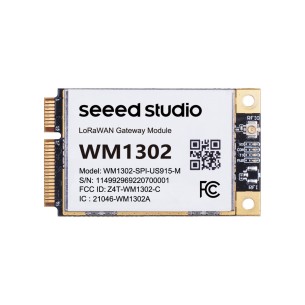 Wio-WM1302 LoRaWAN Gateway Module (SPI) US915-M – LoRaWAN gateway module, SX1302, SPI interface, US915 - Seeed Studio 114992969