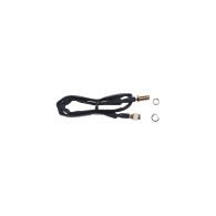 RF Cable RPSMA-męski do RPSMA-żeński 400mm – przewód antenowy RG174 płaski, czarny, 50Ω -  Seeed Studio 321990975