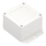 ZP90.90.60SUb-IP67 TM ASA - Obudowa hermetyczna ZP90.90.60s biała z uszami z uszczelką zalewaną i z tulejkami mosiężnymi asa