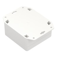 ZP90.90.45SUb-IP67 TM ASA - Obudowa hermetyczna ZP90.90.45s biała z uszami z uszczelką zalewaną i tulejkami mosiężnymi asa