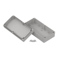 ZP240.120.75SJ-IP67 TM PC - Enclosure hermetically sealed ZP240.120.75 lightgray with brass bushing PC
