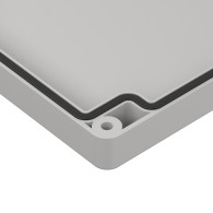 ZP210.140.60Sb-IP67 TM ASA - Obudowa hermetyczna ZP210.140.60 biała z uszczelką zalewaną i tulejkami mosiężnymi asa