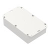 ZP210.140.60SUb-IP67 TM ASA - Obudowa hermetyczna ZP210.140.60 biała z uszami z uszczelką zalewaną i tulejkami mosiężnymi asa