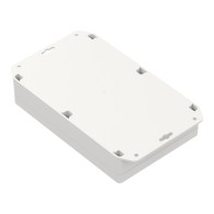 ZP210.140.45SUb-IP67 TM ASA - Obudowa hermetyczna ZP210.140.45 biała z uszami z uszczelką zalewaną i tulejkami mosiężnymi asa