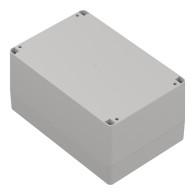 ZP180.120.90SJ-IP67 TM PC - Obudowa hermetyczna ZP180.120.90 jasna z uszczelką zalewaną i tulejkami mosiężnymi PC