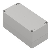 ZP160.80.75J TM PC - Obudowa plastikowa ZP160.80.75 jasna z tulejkami mosiężnymi PC