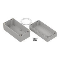 ZP160.80.75J TM PC - Obudowa plastikowa ZP160.80.75 jasna z tulejkami mosiężnymi PC