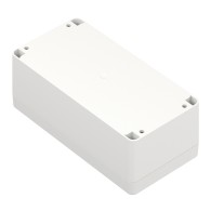 ZP160.80.60Sb-IP67 TM ASA - Obudowa hermetyczna ZP160.80.60 biała z uszczelką zalewaną i tulejkami mosiężnymi asa