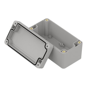ZP120.60.60SJ-IP67 TM PC – Hermetic enclosure, PC, IP67, light gray, Kradex