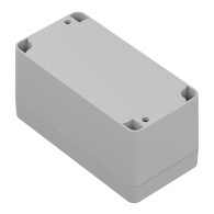 ZP120.60.60SJ-IP67 TM PC - Obudowa hermetyczna ZP120.60.60 jasna z uszczelką zalewaną i tulejkami mosiężnymi PC