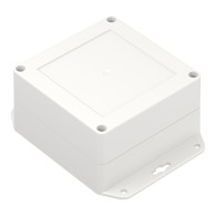 ZP105.105.60SUb-IP67 TM ASA - Obudowa hermetyczna ZP105.105.60 biała z uszami z uszczelką zalewaną i tulejkami mosiężnymi asa