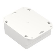 ZP105.105.45SUb-IP67 TM ASA - Obudowa hermetyczna ZP105.105.45 biała z uszami z uszczelką zalewaną i tulejkami mosiężnymi asa