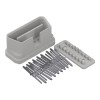 ZOBD SET J 24V ABS - Zobd set j ABS zestaw wtyk obd2 24v 16pin z obudową w kolorze jasnoszarym