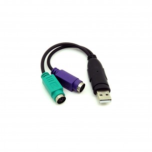 PS/2  (mouse and keyboard) to USB adapter