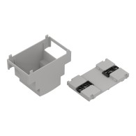 ZD1003J ABS V0 - Obudowa modułowa na szynę din ZD1003 jasna ABS V0