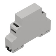 ZD1001J-B0 ABS V0 - Obudowa modułowa na szynę ZD1001-b0 jasna ABS V0