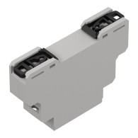 ZD1001J-B0 ABS V0 - Obudowa modułowa na szynę ZD1001-b0 jasna ABS V0