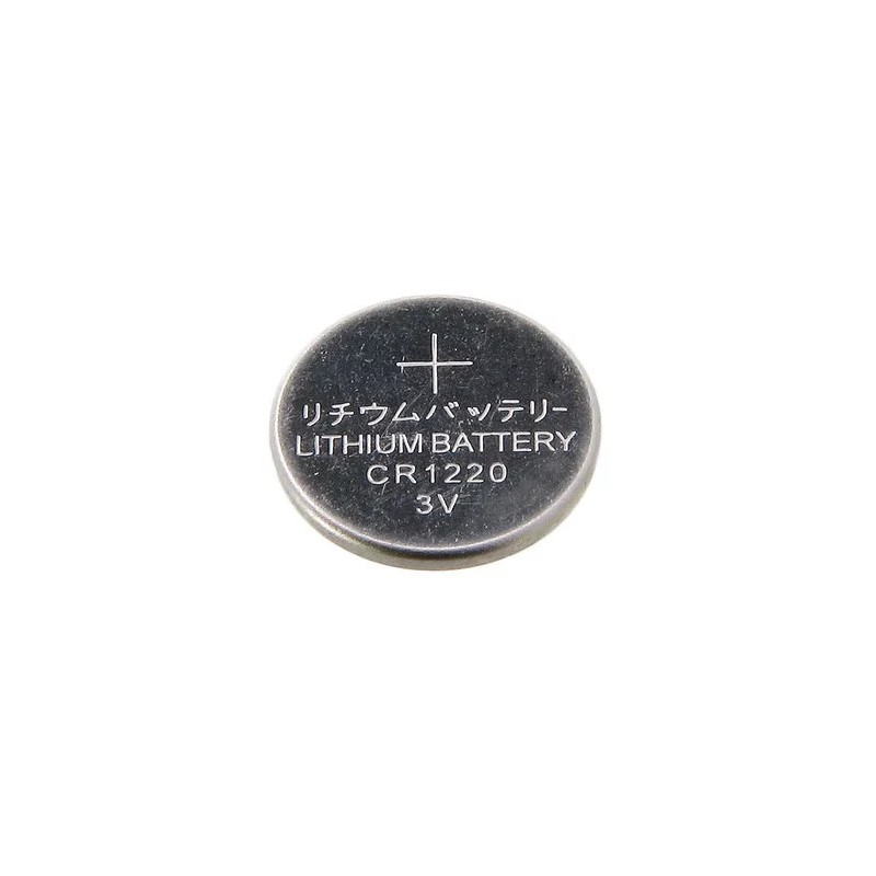 CR1220 - bateria litowa 3V, średnica 12x2mm