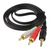 Przewód audio jack 3,5 mm – 2x RCA (CINCH) 1,5m