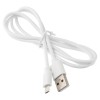 USB A – USB Micro-B Cable 1m White