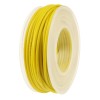 Silicone wire 22 AWG, yellow, tinned copper strand 4m