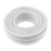 Silicone wire 22 AWG, white, tinned copper strand 4m