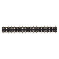 Goldpin 2x20 PIN 2.54 mm SMT female connector