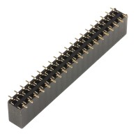 Goldpin 2x20 PIN 2.54 mm SMT female connector