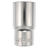Nasadka sześciokątna długa 1/2" 32mm - Yato YT-1240