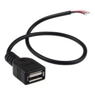 USB-A – Plug with 4-pin Cable, 25 cm