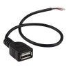 USB-A – Plug with 4-pin Cable, 25 cm