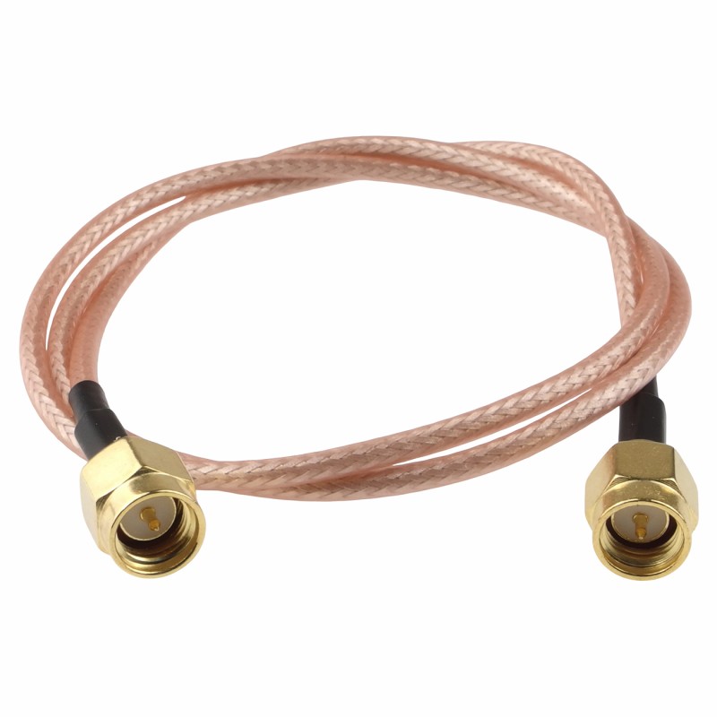 SMA-SMA cable – RF cable 0,5 m, male–male connector