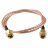 SMA-SMA cable – RF cable 0,5 m, male–male connector