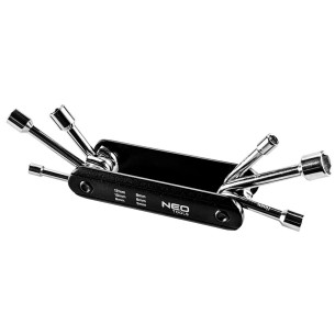 Neo Tools 09-570 – Zestaw kluczy nasadowych sześciokątnych 5–12 mm