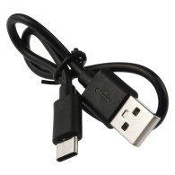 Przewód USB typ C – USB typ A, 30 cm, czarny, USB 2.0