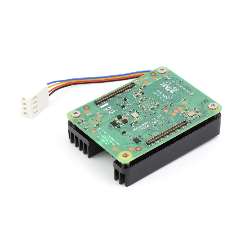 Вбудований вентилятор охолодження 5 В з ШІМ-керуванням для обчислювального модуля Raspberry Pi 4 -...
