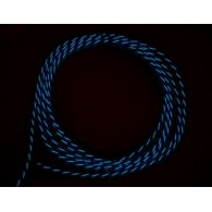 EL Flowing Effect Wire with Inverter - Blue 2.0 meter (6.5 ft)