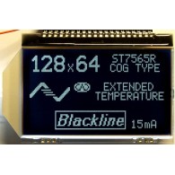 LCD-AG-C128064CF-DIW W/KK-E6 – 128×64 graphic LCD display