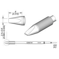 Screwdriver soldering tip 2.4 × 0.6 mm for JBC T245 handle