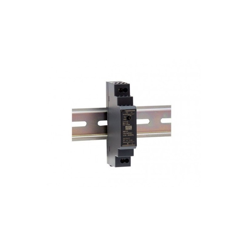 Mean Well HDR-15-24 – Zasilacz na szynę DIN 15 W 24 V 0,63 A