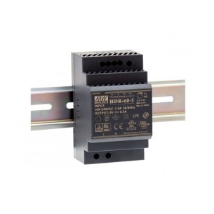 Mean Well HDR-60-24 – DIN rail power supply 60 W 24 V 2.5 A