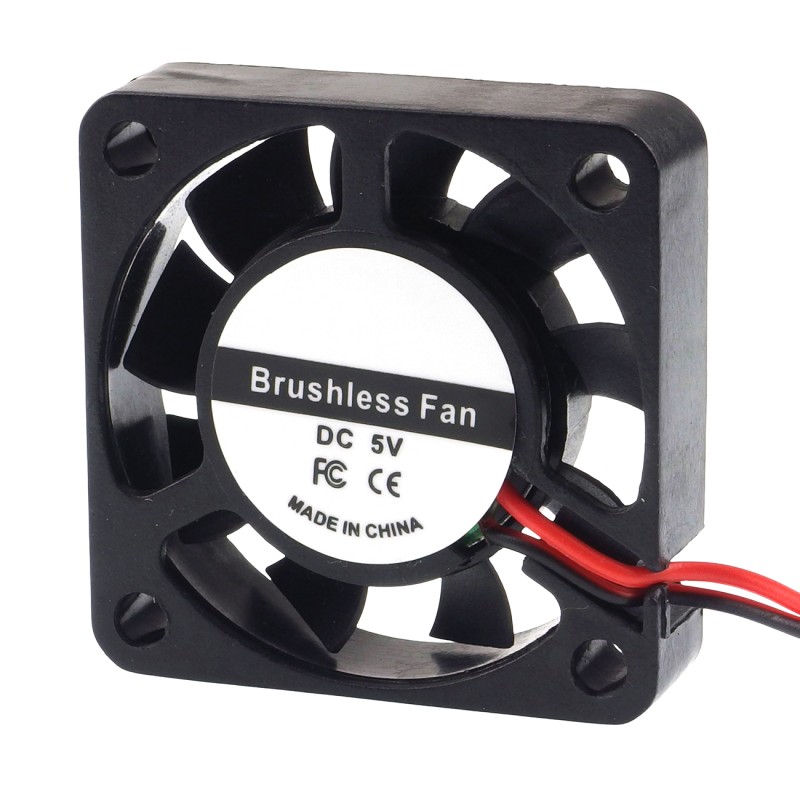 Fan 40x40x10mm 5V 2-wire