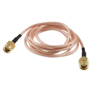 SMA-SMA cable – RF cable 1 m, male–male connector