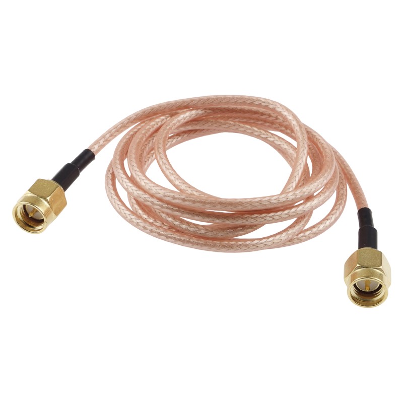 SMA-SMA cable – RF cable 1 m, male–male connector