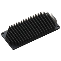 SL-HEATSINK-85x40x10-AB – Aluminum heatsink 85×40×10mm black anodized