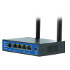 USR-G805s-G - Industrial router with 5 Ethernet ports, Dual SIM and 2.4 GHz Wi-Fi