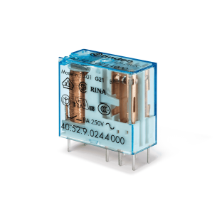 Miniature PCB relay 8A 60VDC Finder 40.52.9.060.0000PAC