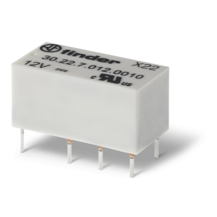 Subminiature DIL relay 2A 12VDC Finder 30.22.7.012.0020